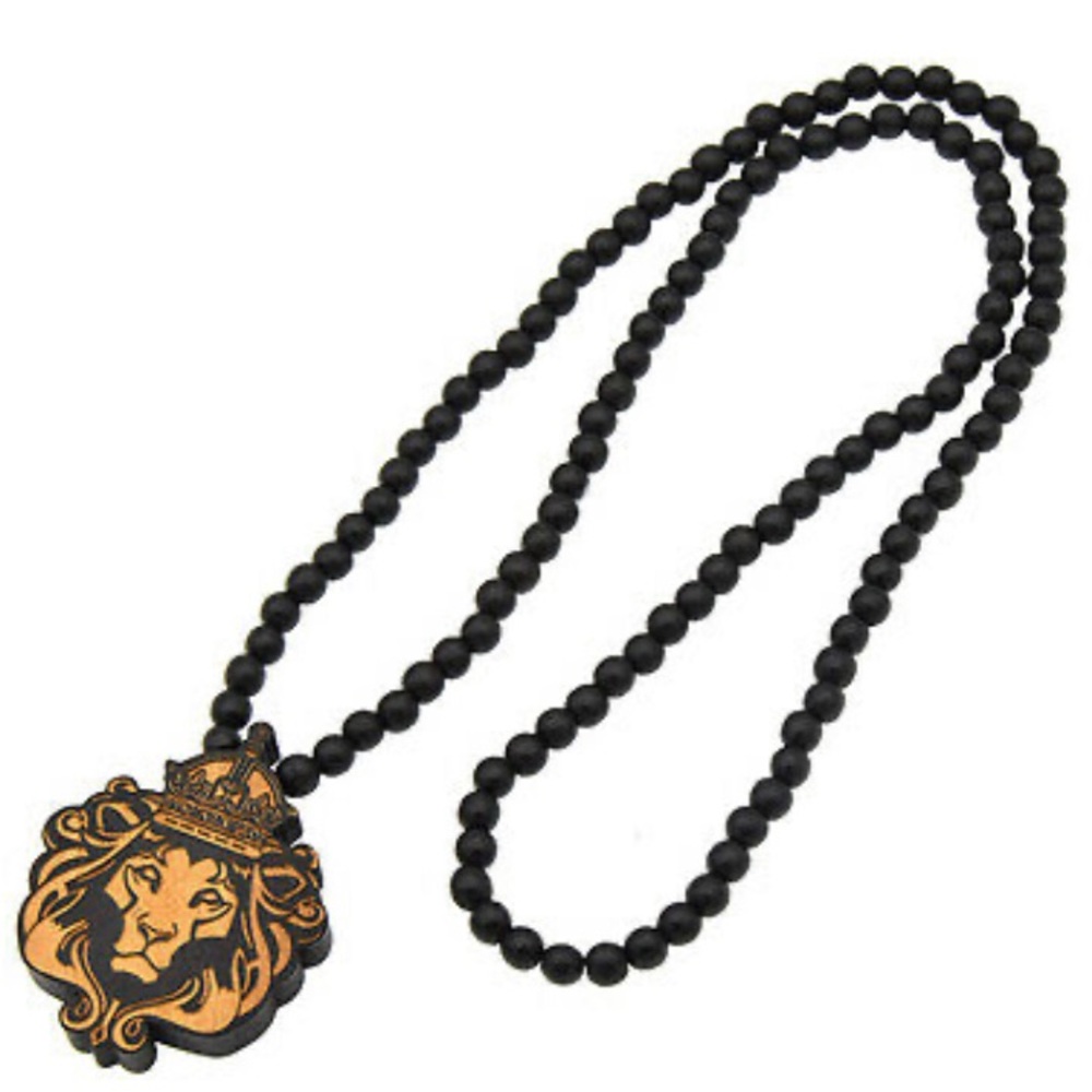 SwaggWood King Lion Necklace made in USA original